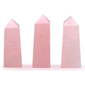 Gemstone Obelisk Point approx 5cm - Rose Quartz Points