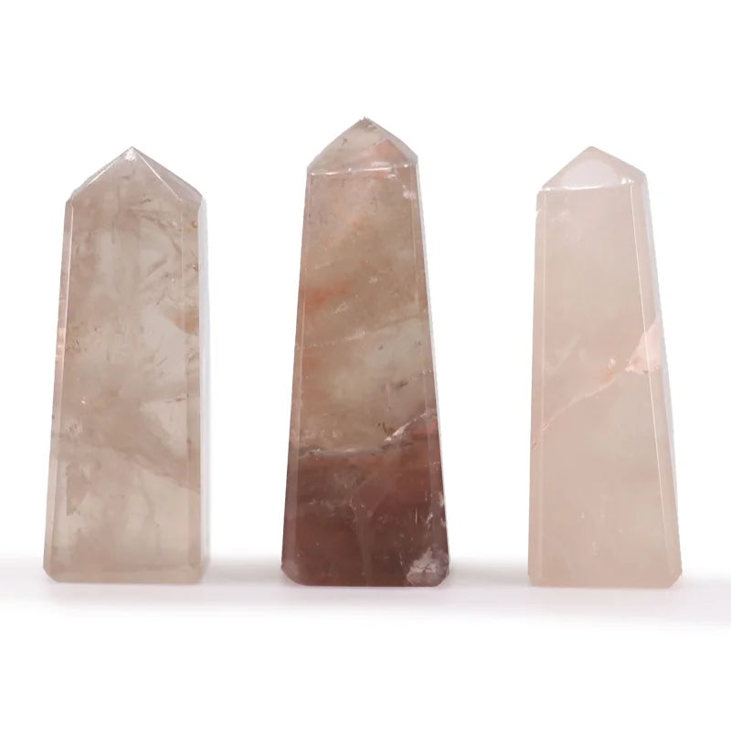 Gemstone Obelisk Point approx 5cm - Smokey Quartz Points