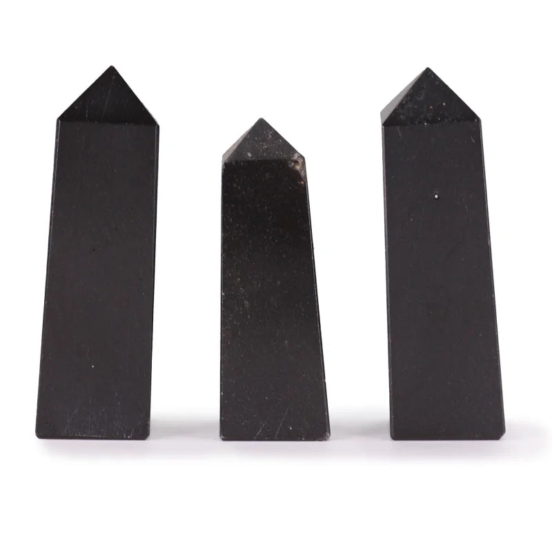 Gemstone Obelisk Point approx 5cm - Tourmaline Points