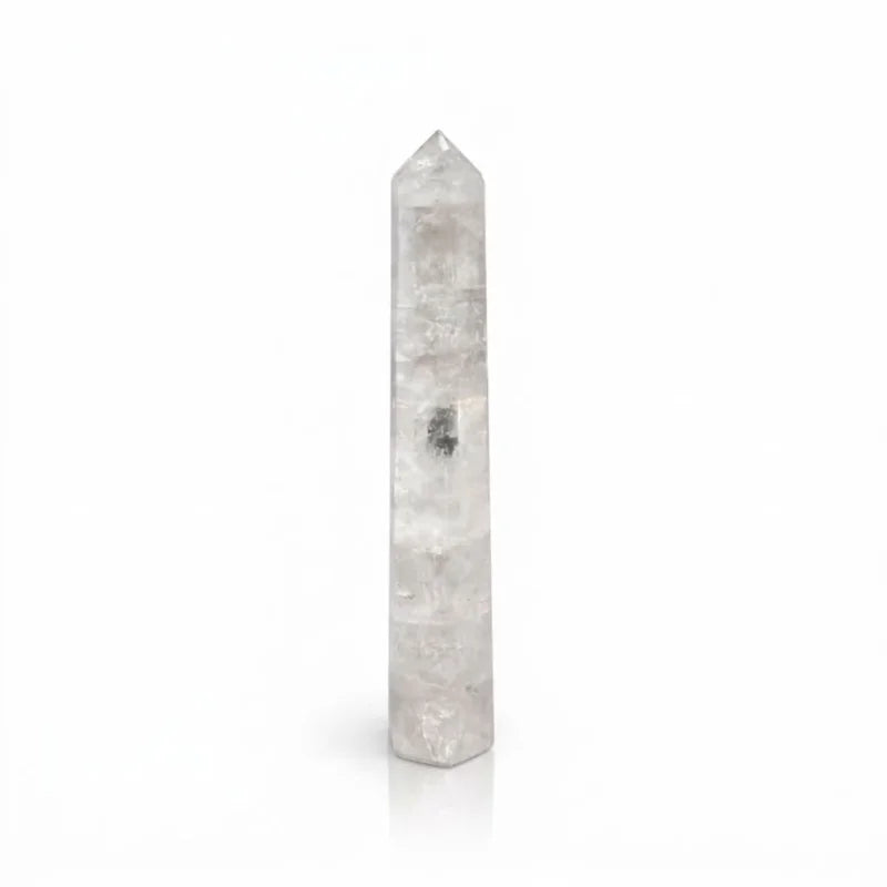 Gemstone Six Face Obelisk Poins approx 17cm - Rock Crystal Points