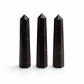 Gemstone Six Face Obelisk Point approx 11cm - Black Tourmaline Points