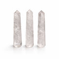 Gemstone Six Face Obelisk Point approx 11cm - Clear Quartz Points