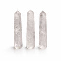 Gemstone Six Face Obelisk Point approx 11cm - Clear Quartz Points