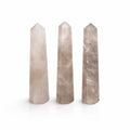 Gemstone Six Face Obelisk Point approx 11cm - Smoky Quartz Points