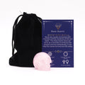 Gemstone Small Skull - Rose Quartz From Witch, Please!