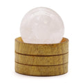 Gemstone Sphere 40mm - Clear Quartz with Stand From Witch, Please!