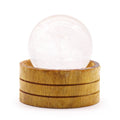 Gemstone Sphere 50mm - Clear Quartz with Stand From Witch, Please!