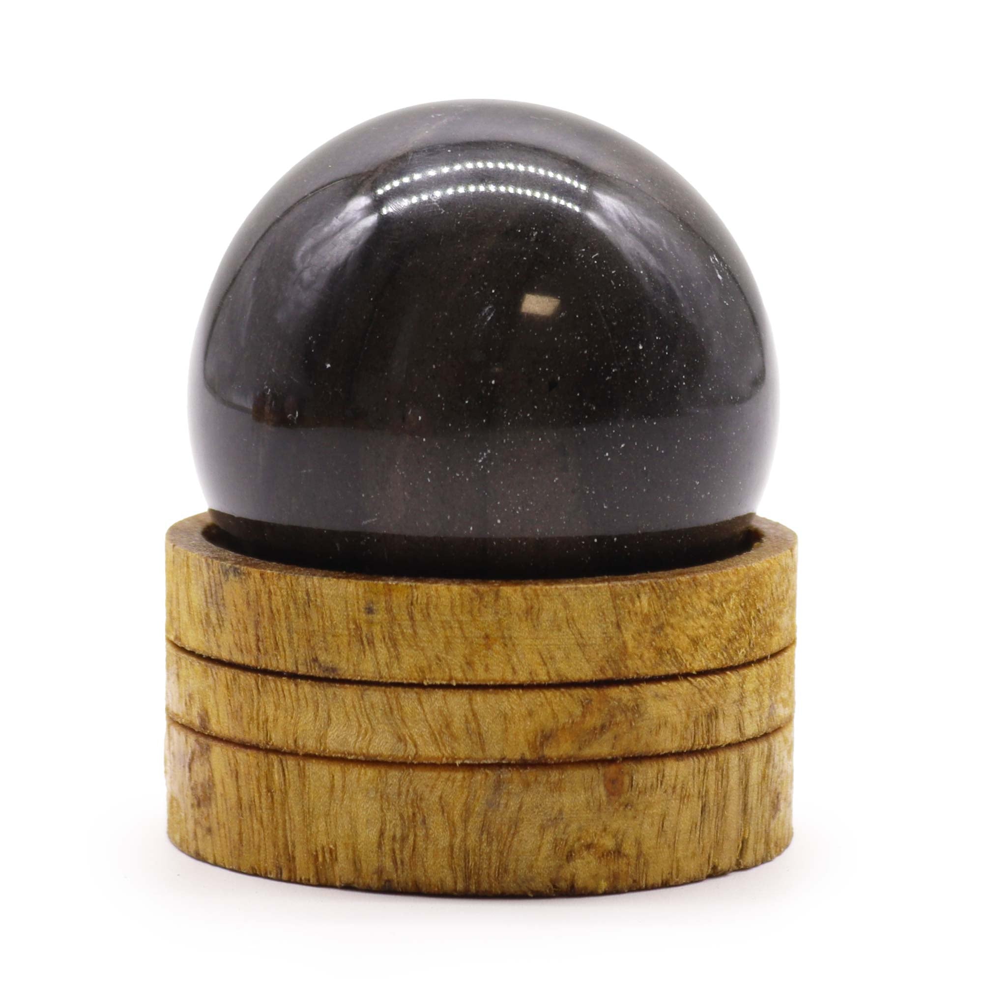 Gemstone Sphere 50mm - Ocean Agate with Stand From Witch, Please!