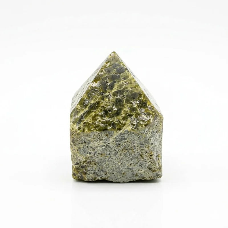 Gemstone Top Polished Points - Epidote A grade (approx 5-6 pieces)