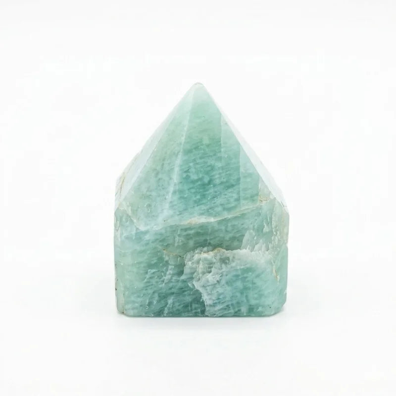 Gemstone Top Polished Points - Indian Amazonite (approx 5-6 pieces)