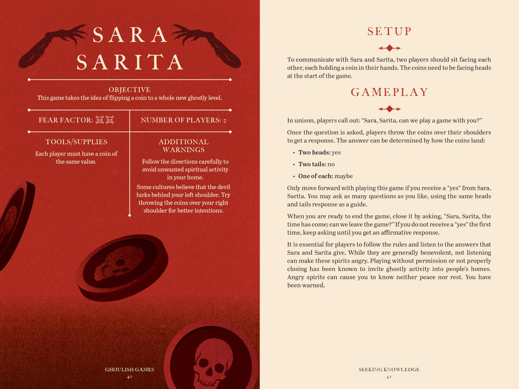 Ghoulish Games : Dark Rituals and Supernatural Challenges from Around the World
