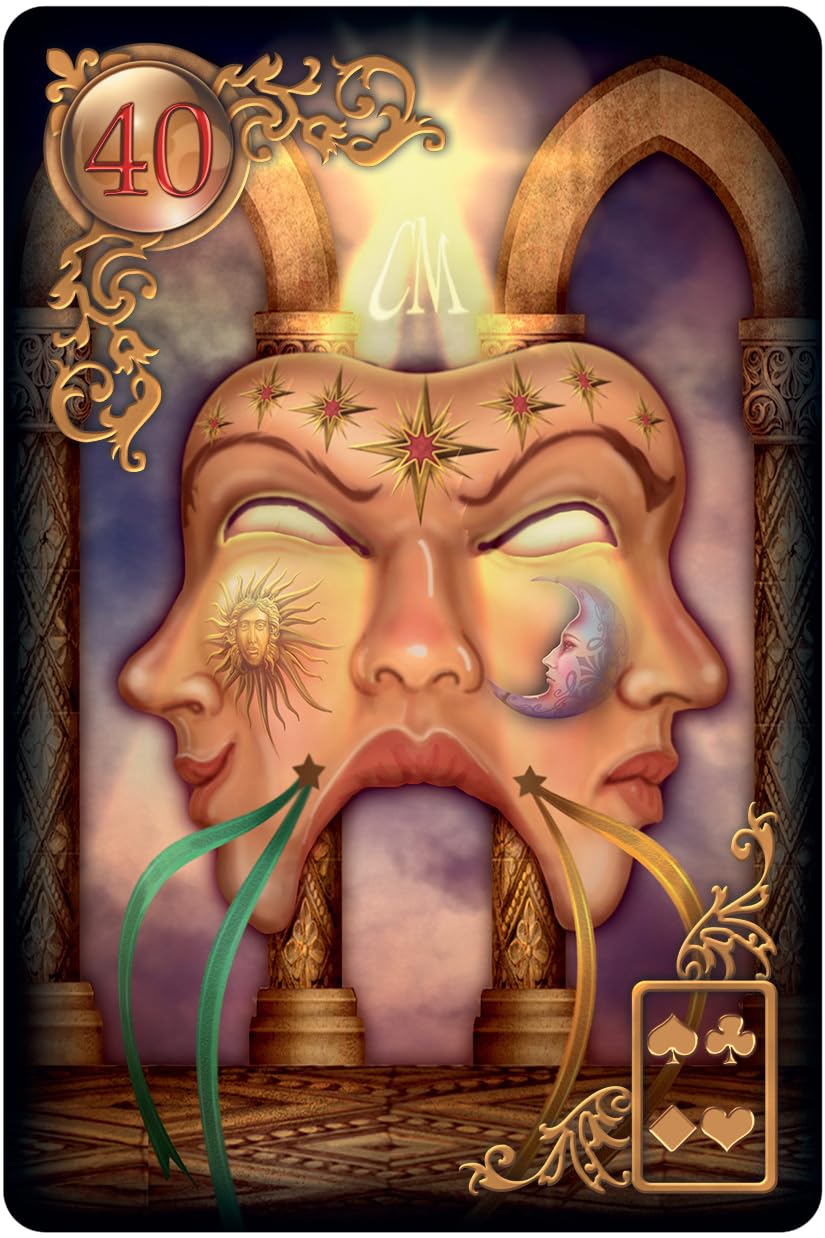 Gilded Reverie Lenormand Expanded Edition - Sold by Witch, Please!