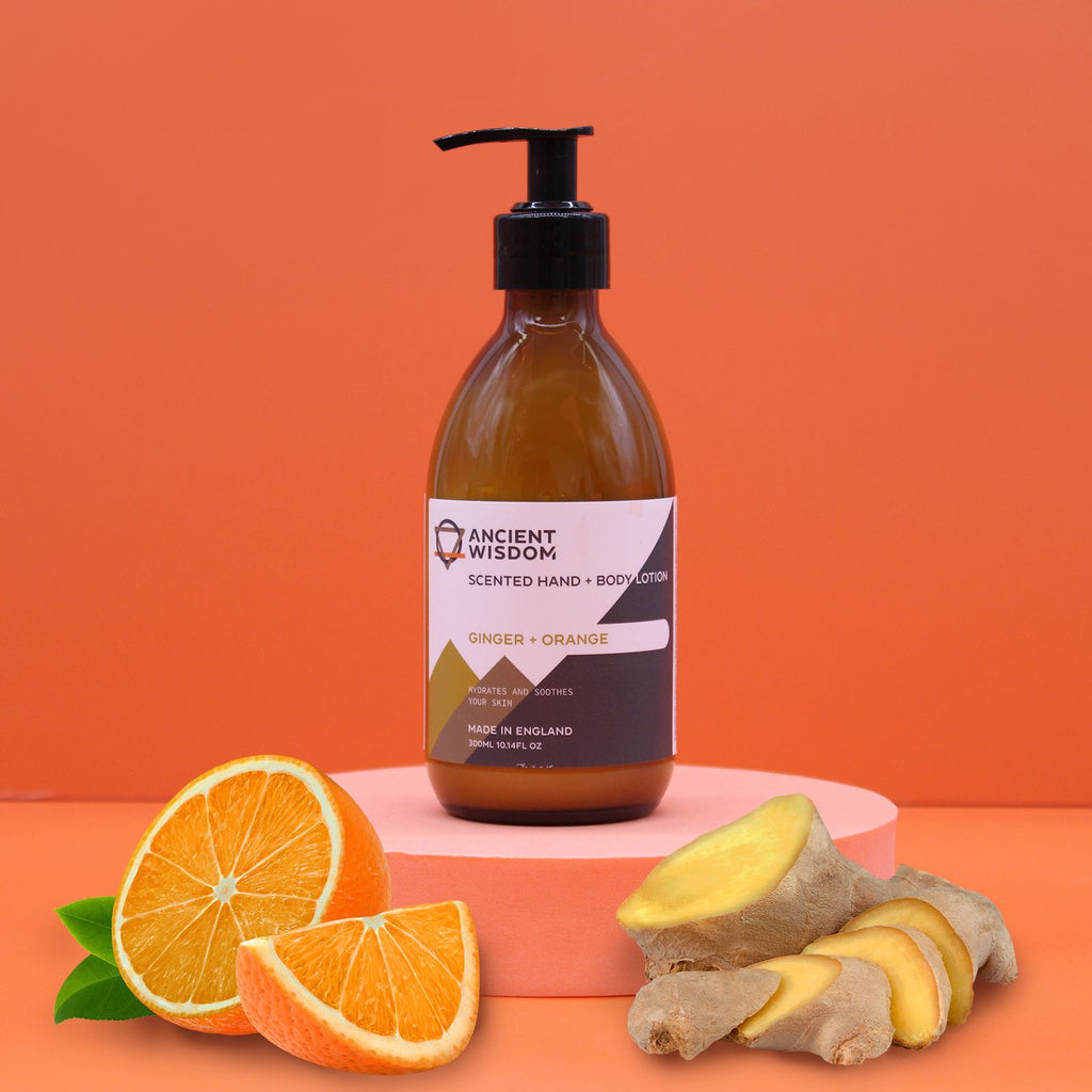 Ginger & Orange Lotion 300ml - Fragranced Hand & Body Lotions