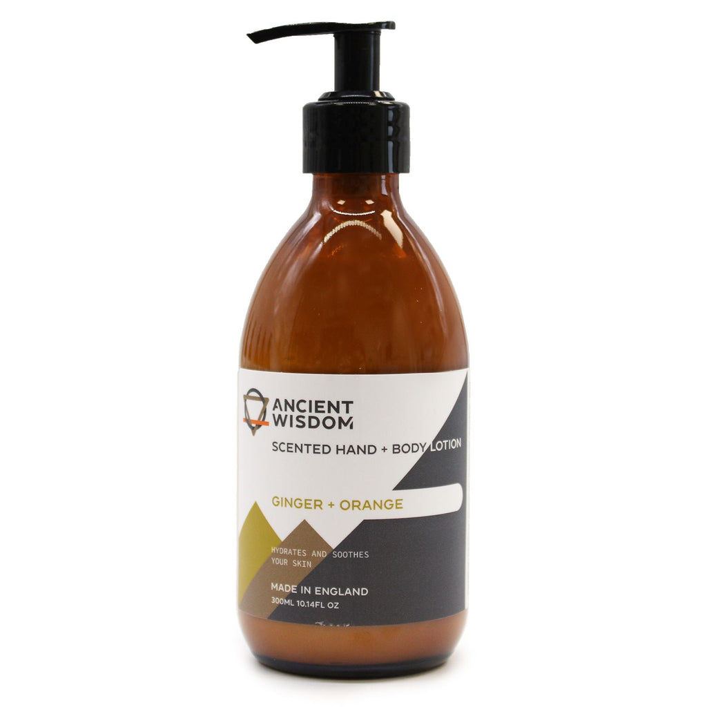 Ginger & Orange Lotion 300ml - Fragranced Hand & Body Lotions