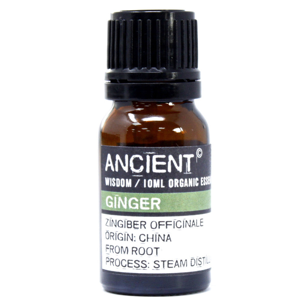 Ginger Organic Essential Oil 10ml From Witch, Please!