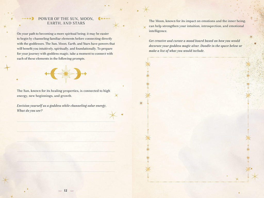 Goddess Magic Journal : Spells, Rituals, and Writing Prompts to Harness the Power of the Goddess Within Volume 15