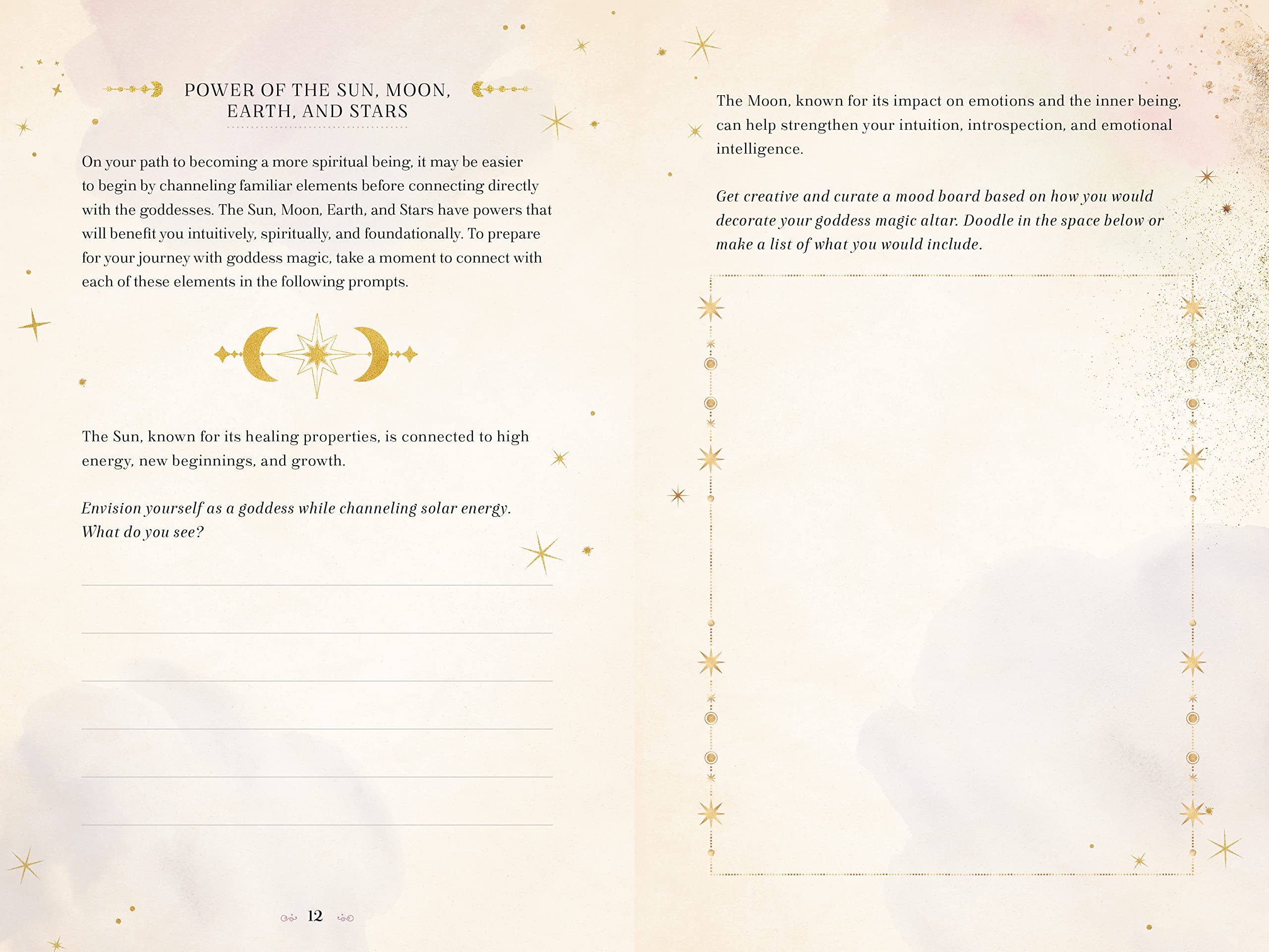 Goddess Magic Journal : Spells, Rituals, and Writing Prompts to Harness the Power of the Goddess Within Volume 15