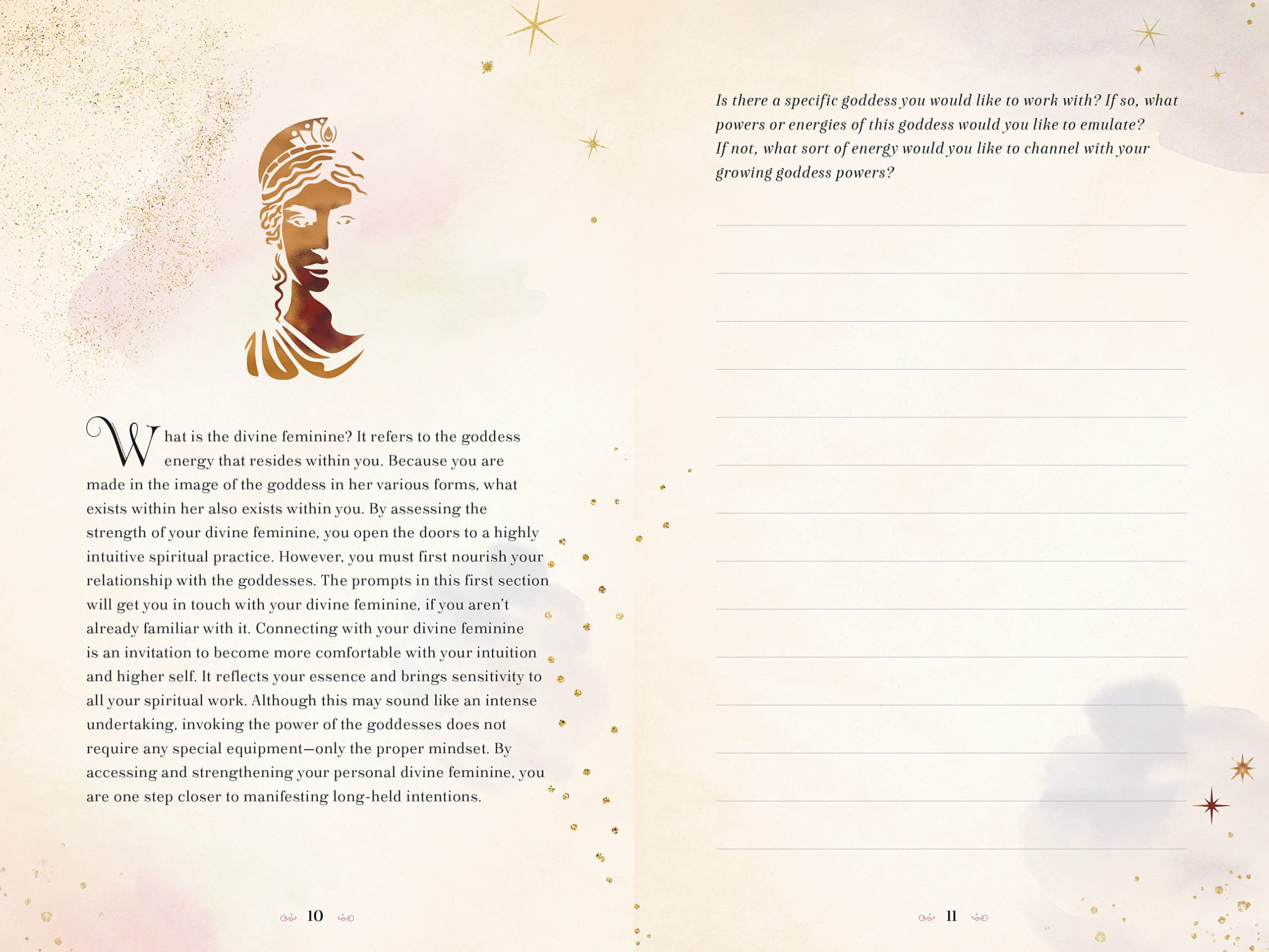 Goddess Magic Journal : Spells, Rituals, and Writing Prompts to Harness the Power of the Goddess Within Volume 15