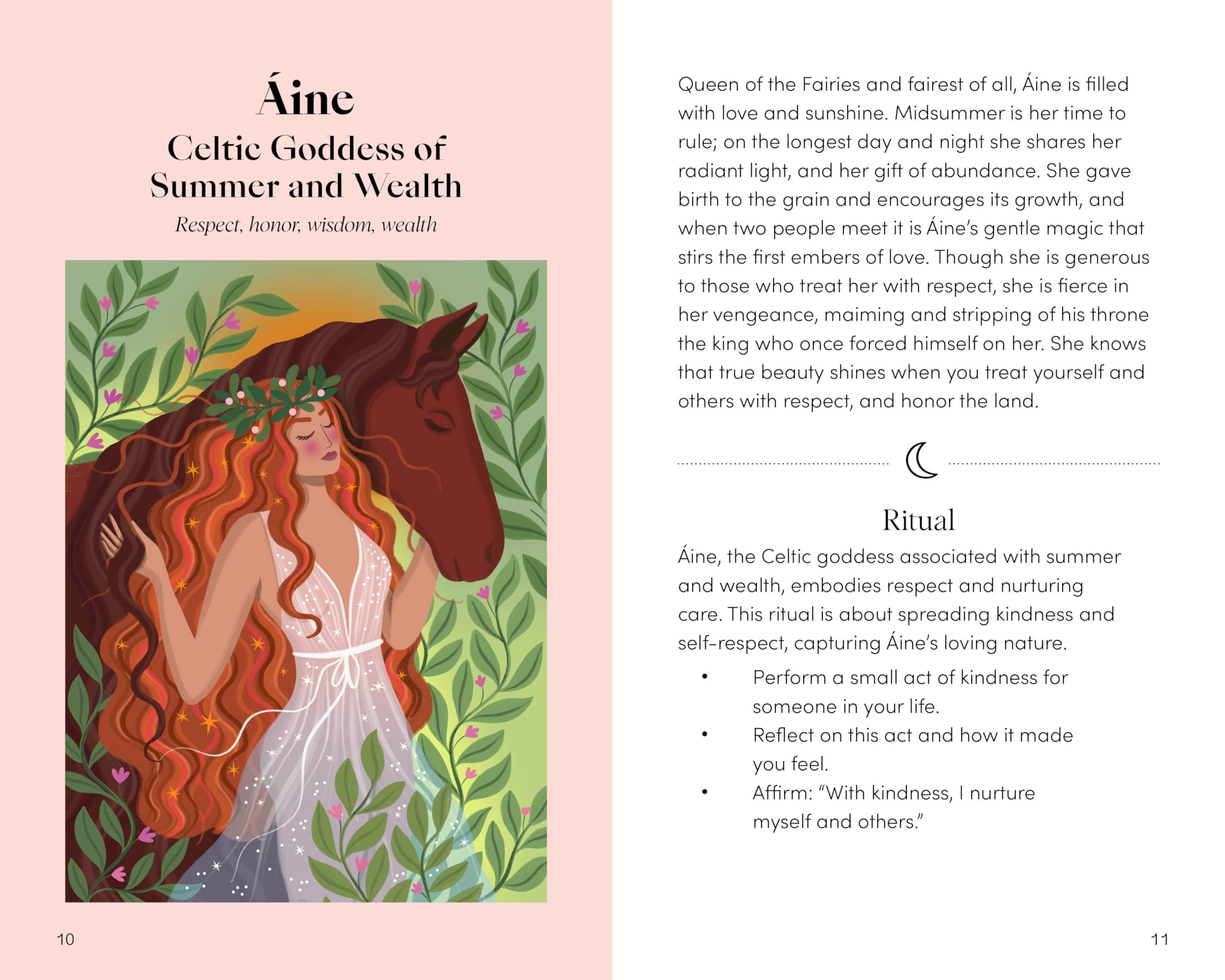 Goddess Oracle Deck : 52 oracle cards to channel your inner goddess - Sold by Witch, Please!