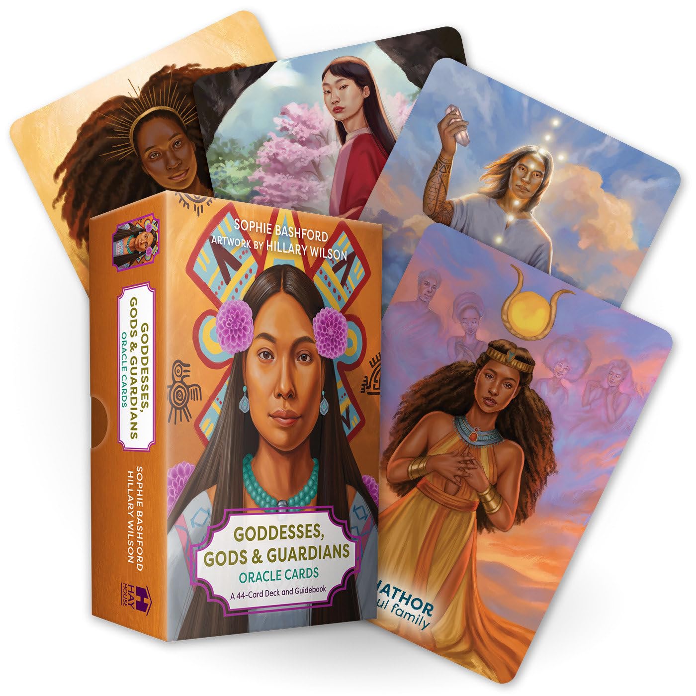 Goddesses, Gods and Guardians Oracle Cards : A 44-Card Deck and Guidebook - Sold by Witch, Please!