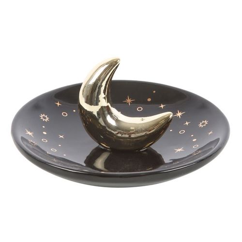 Gold Crescent Moon Incense Stick Holder at Witch, Please!.