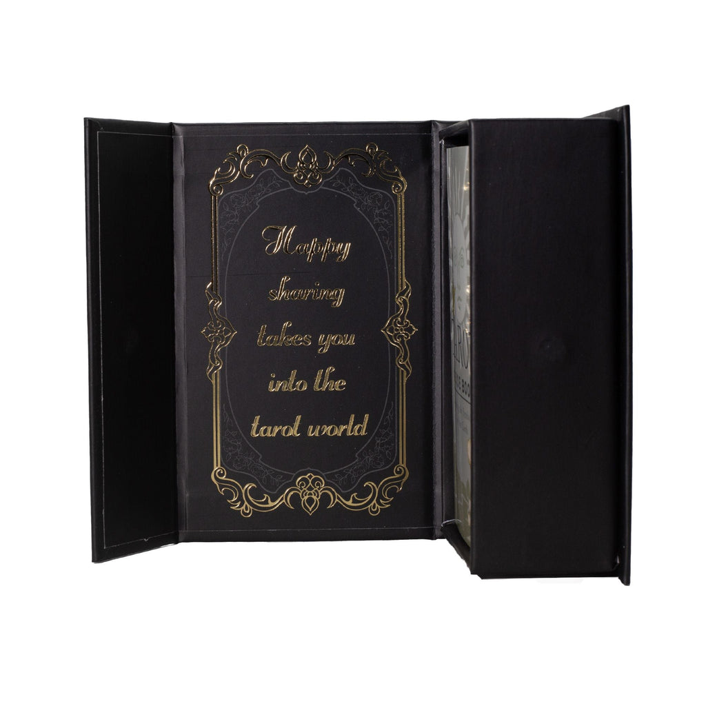 Gold Foil Tarot Card Set - with booklet Cards & Reading Cloths