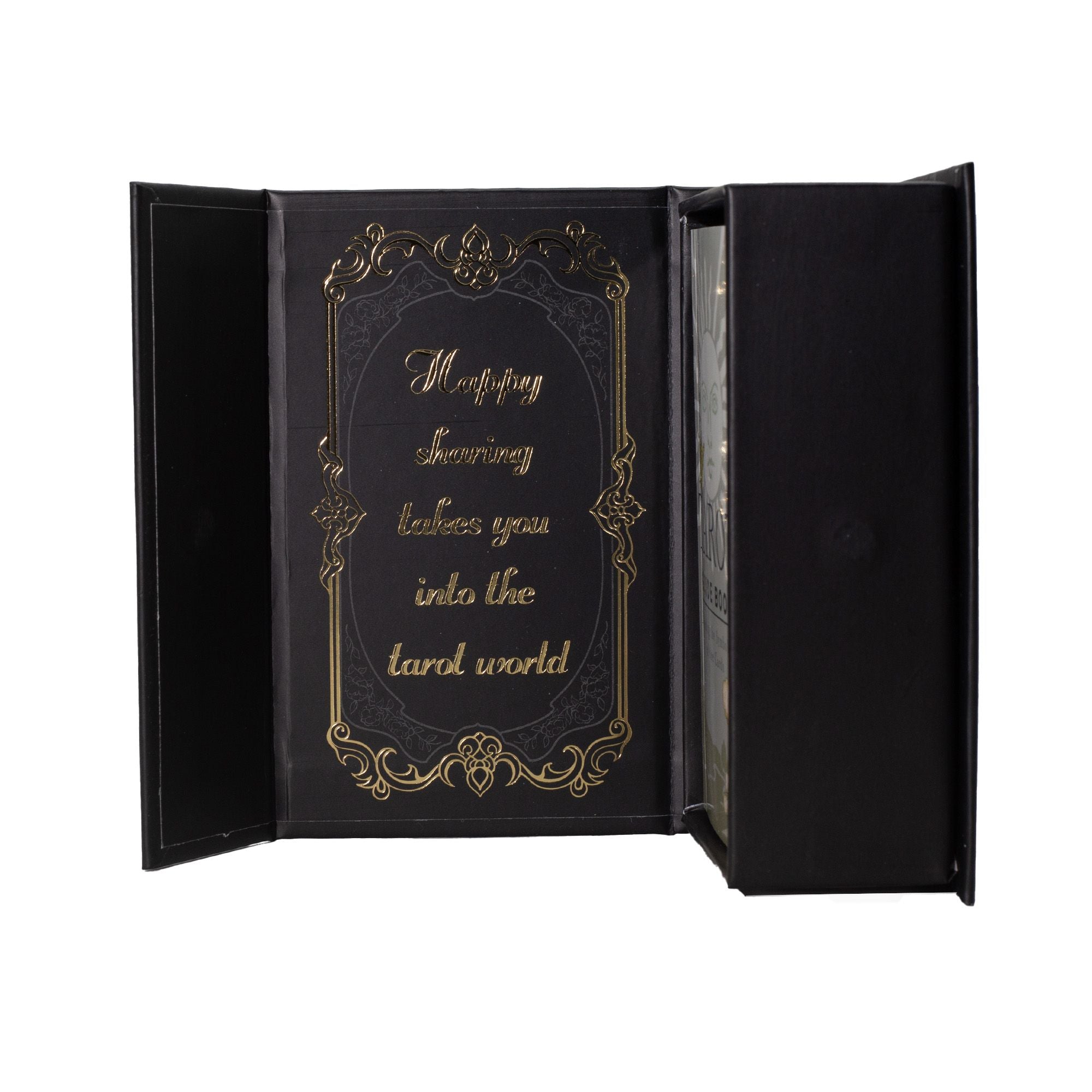 Gold Foil Tarot Card Set - with booklet Cards & Reading Cloths