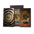 Gold Foil Tarot Card Set - with booklet Cards & Reading Cloths
