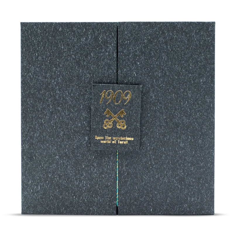 Gold & Turquoise Foil Tarot Card - Luxury Gift Set Cards Reading Cloths