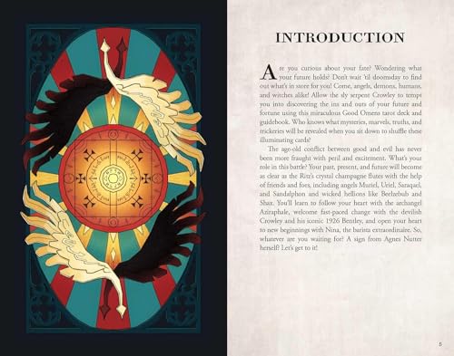 Good Omens Tarot Deck and Guidebook Hardback Cards