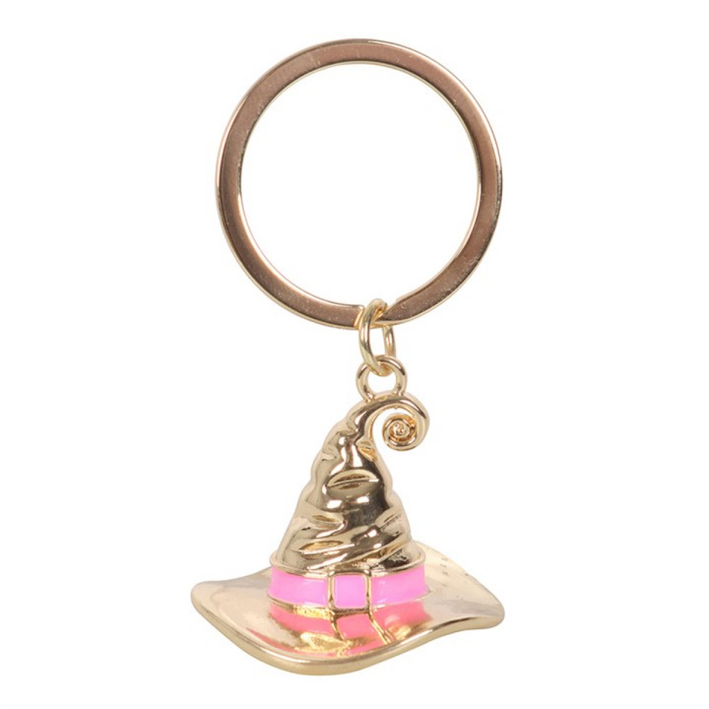 Good Witch Alloy Hat Keyring