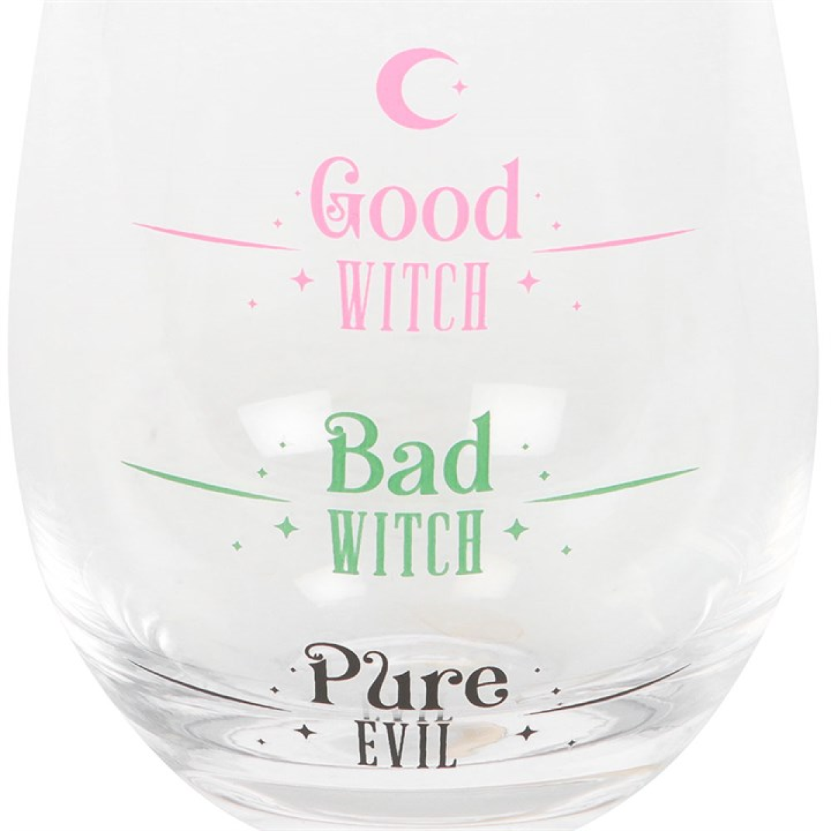 Good Witch Bad Stemless Glass