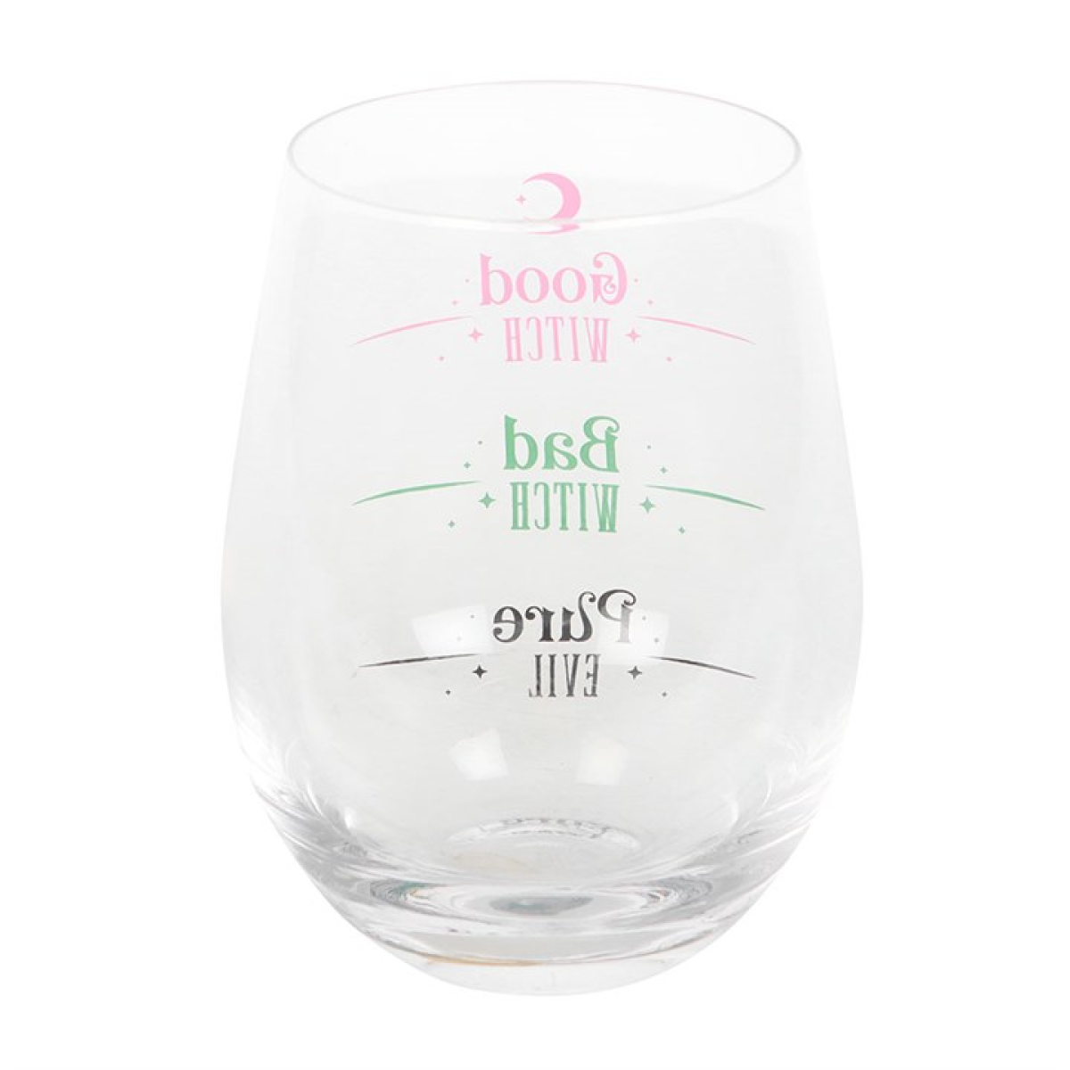 Good Witch Bad Stemless Glass