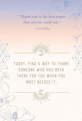 Gratitude Journal and Inspirational Card Deck Set Multiple-component retail product Calendars Diaries & Annuals