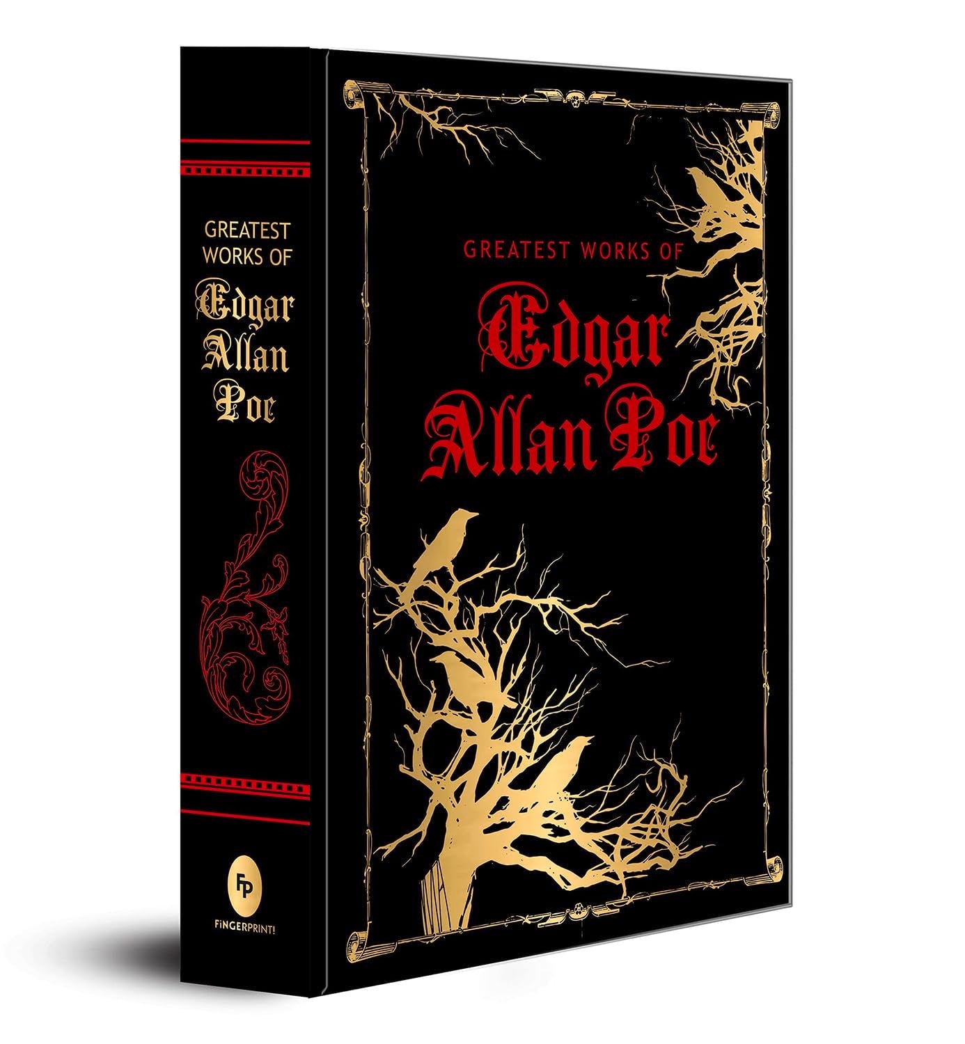 Greatest Works of Edgar Allan Poe : Deluxe Hardbound Edition