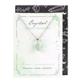 Green Aventurine Crystal Moon Necklace on Greeting Card From Witch, Please!