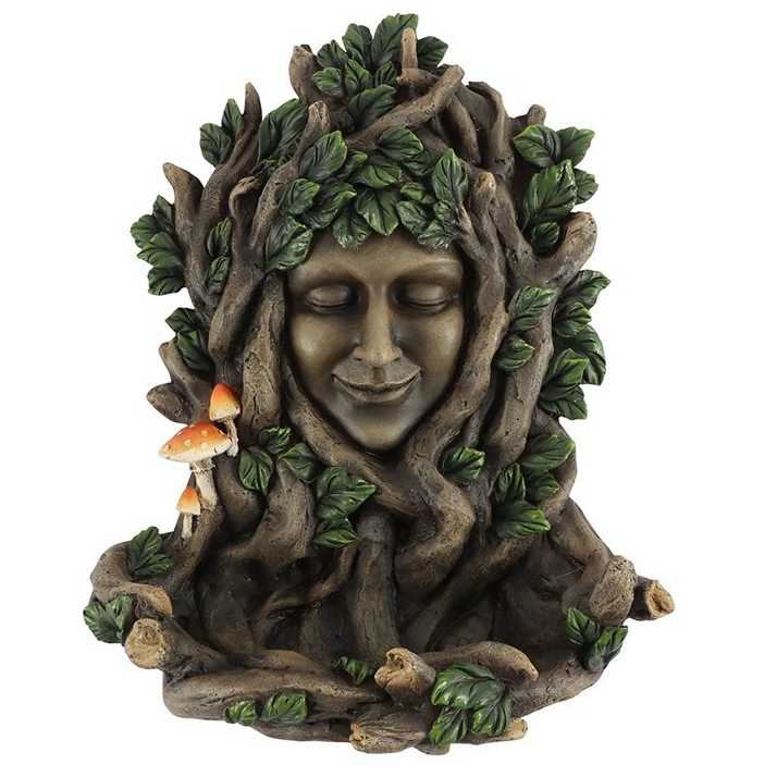 Green Goddess Bird Feeder Hanging Plaque