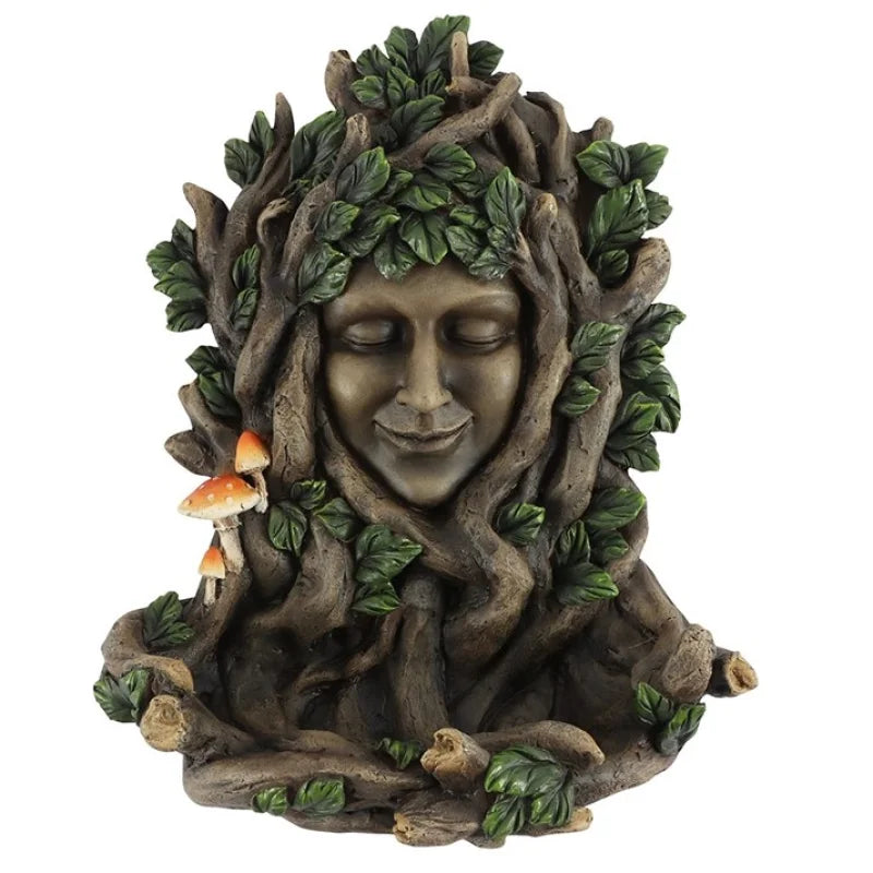 Green Goddess Bird Feeder Hanging Plaque