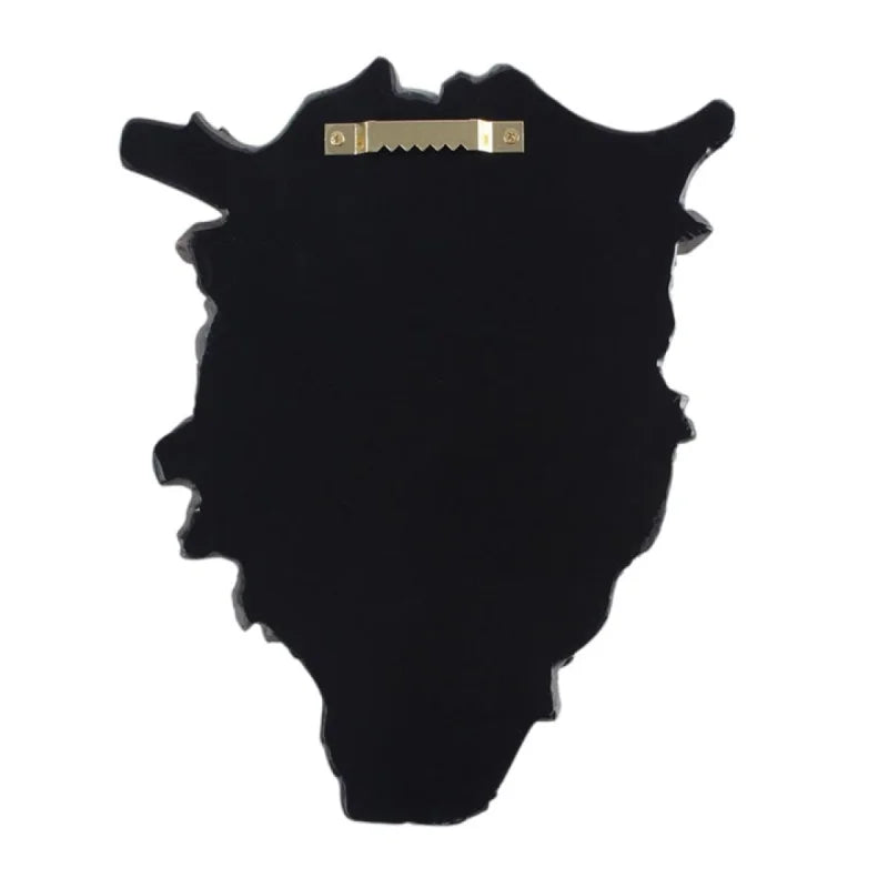 Green Goddess with Butterfly Wall Plaque