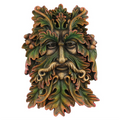 Green Man Face Plaque