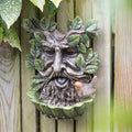 Green Man Wall Bird Bath