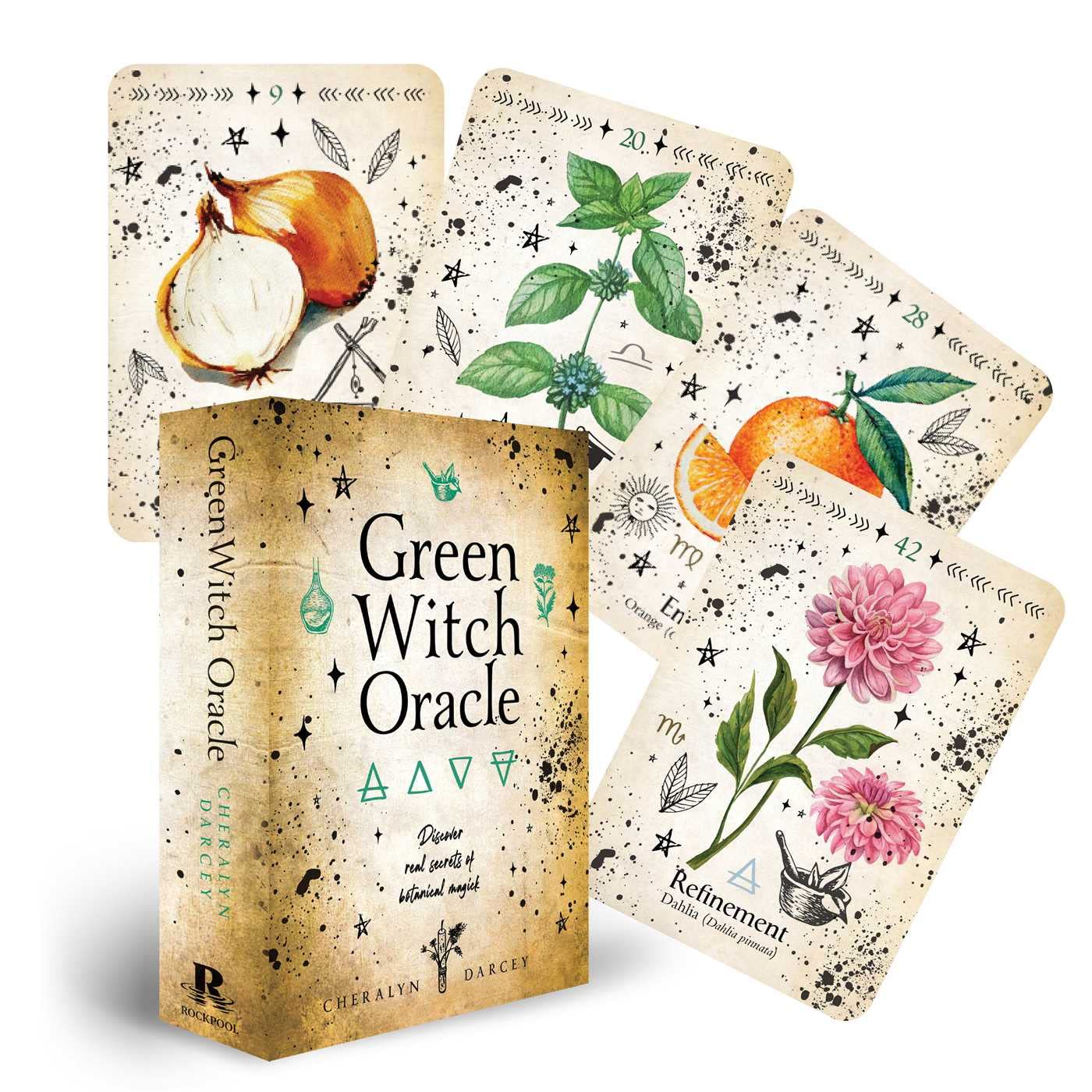 Green Witch Oracle Cards: Discover real secrets of Botanical Magick Book