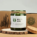Greenman Woodwick Soy Candle - Wolf’s Moon Rituals Candles