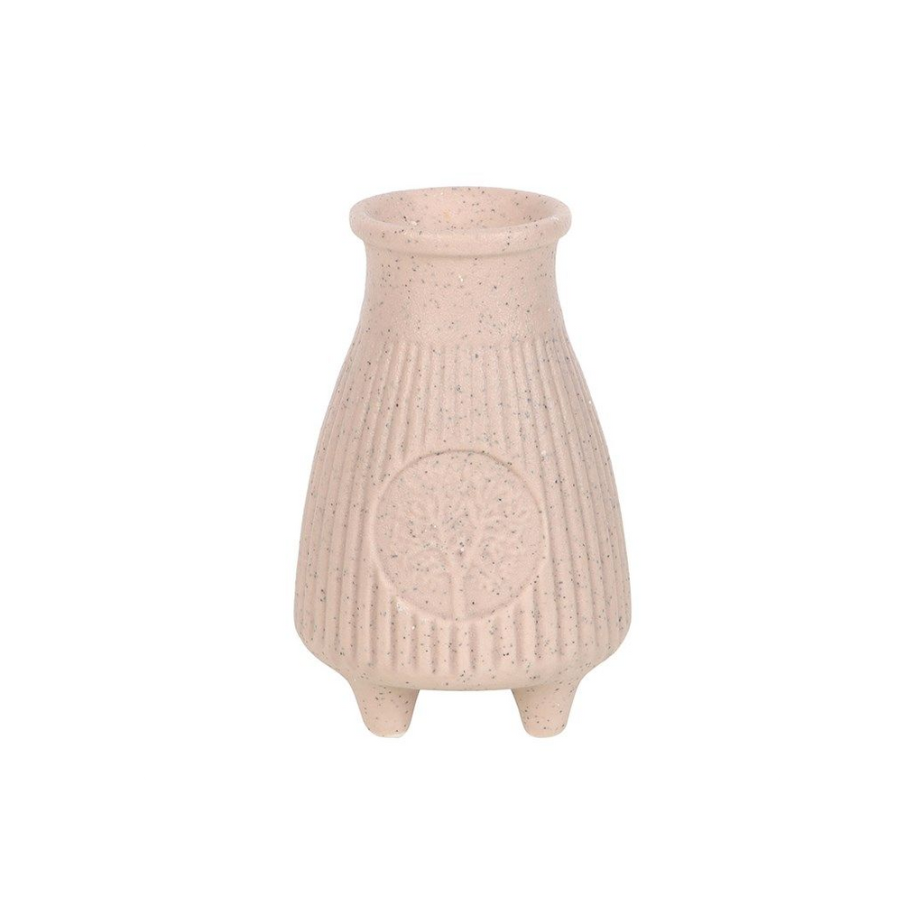Greige Ribbed Palo Santo Brick Burner From Witch, Please!