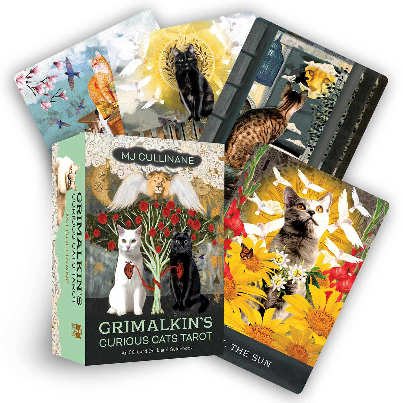 Grimalkin’s Curious Cats Tarot: An 80-Card Deck and Guidebook Cards Book