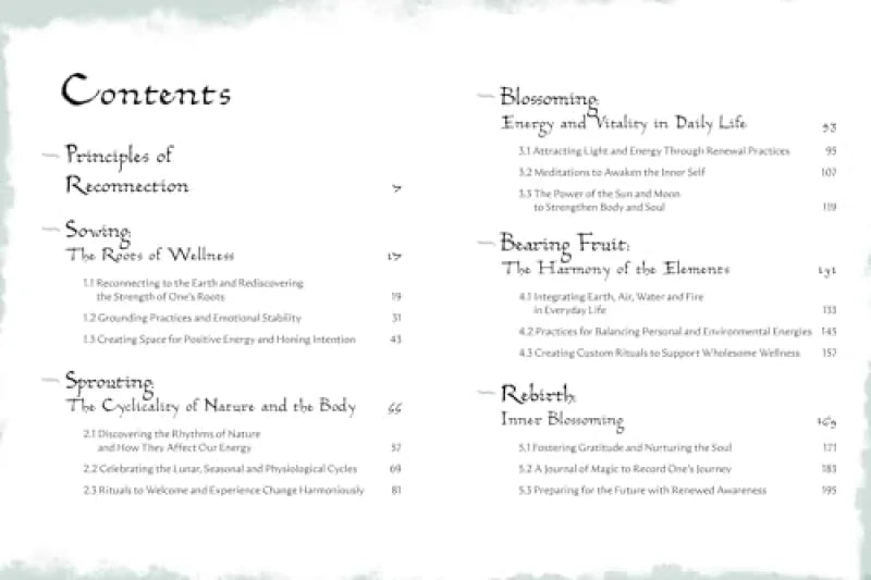 Grimoire of Wellness : Natural Wisdom for Body, Mind and Spirit