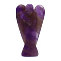 Hand Carved Gemstone Angel - Amethyst From Witch, Please!