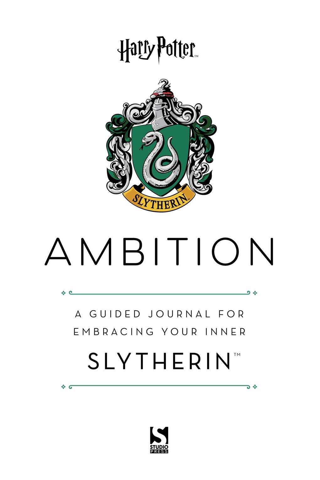 Harry Potter: Ambition : A Guided Journal for Embracing Your Inner Slytherin