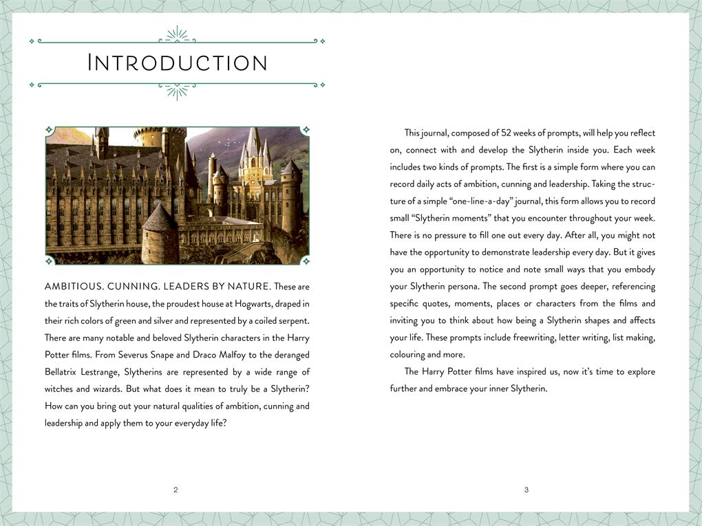 Harry Potter: Ambition : A Guided Journal for Embracing Your Inner Slytherin