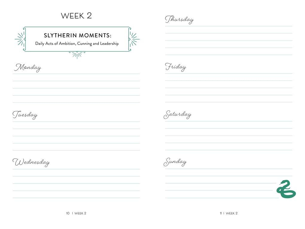 Harry Potter: Ambition : A Guided Journal for Embracing Your Inner Slytherin